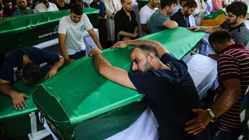 Turquía: Sube a 51 los muertos tras atentado durante boda