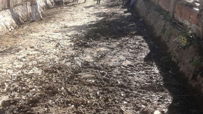 Mantenimiento, reparación y construcción de canales en el interior