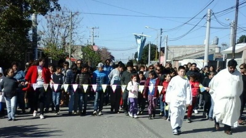 Culminaron las fiestas patronales de San Pío X en las Mil Viviendas