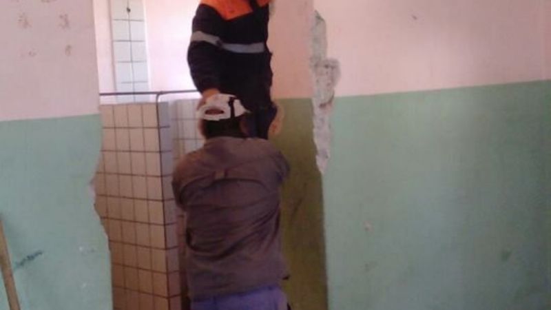 Trabajos en establecimientos educativos de Andalgalá