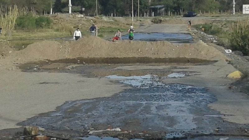 Está cortado el Camino de la Virgen
