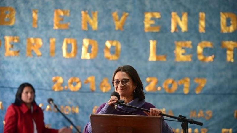 Lucía inauguró el ciclo lectivo para escuelas de Período Especial