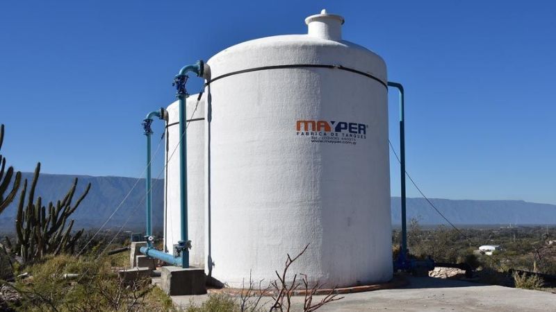 Importante obra de agua potable para 300 familias de Banda de Varela