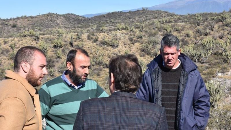 Importante obra de agua potable para 300 familias de Banda de Varela