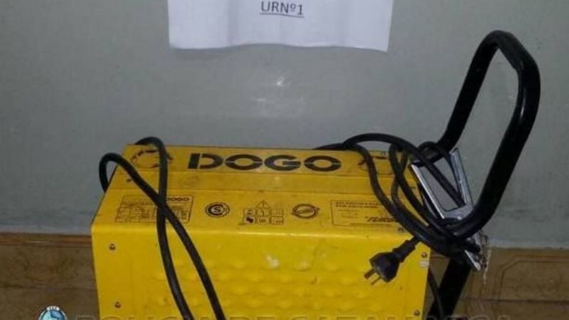 Arrestan a un joven con elementos de dudosa procedencia