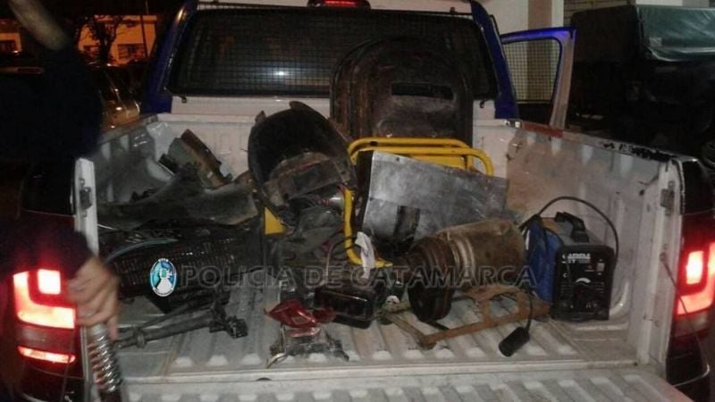 Arrestan a un joven con elementos de dudosa procedencia