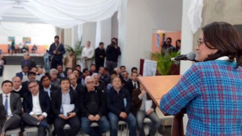 Corpacci presentó ambicioso plan para recuperar los canales de riego