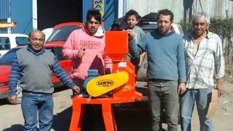 Agronomía de Zona recibió moledora de grano