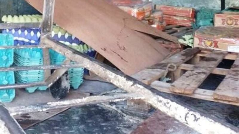 Decomisaron 580 kilos de pollo