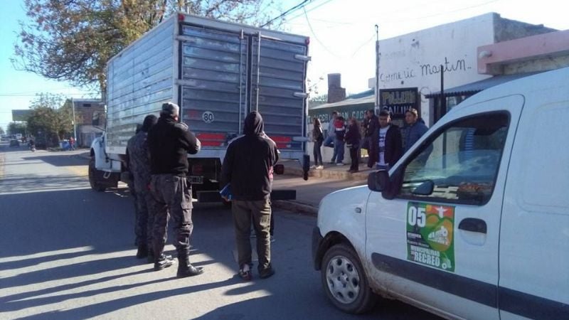 Decomisaron 580 kilos de pollo