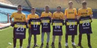 Ayer fueron presentados los últimos seis refuerzos de Boca.
