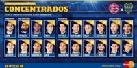 EL PLANTEL DE BOCA de cara al inicio del torneo de AFA, mañana ante Lanús.