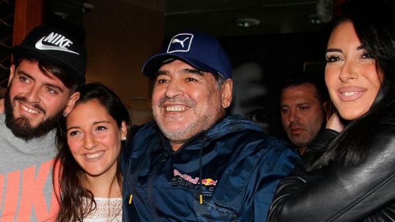 Sorpresivamente, Diego Maradona se reencontró con su Diego Jr.