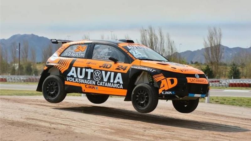 Augusto D’Agostini clasificó 2do. para Rally Croos, en San Luis