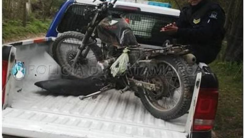 Secuestran una moto en Fray Mamerto Esquiú