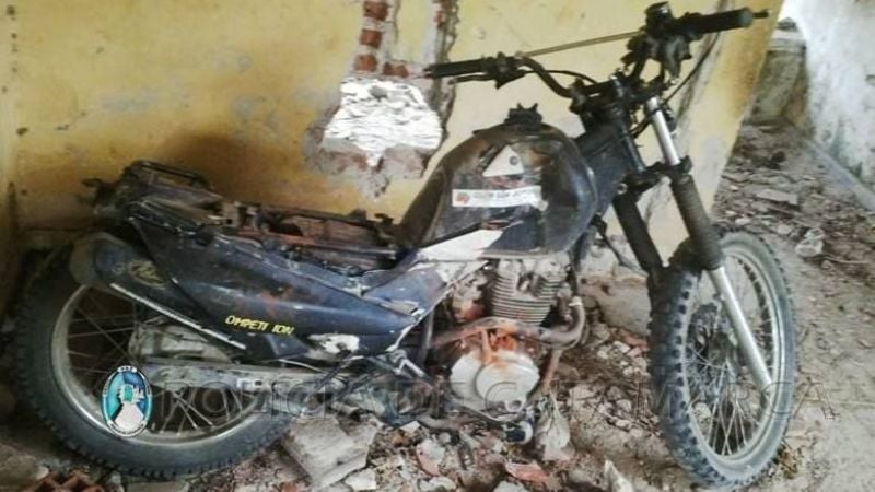 Secuestran una moto en Fray Mamerto Esquiú