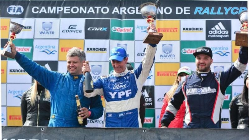 D’Agostini ganó en la Copa Maxi Rally y fue escolta de Villagra