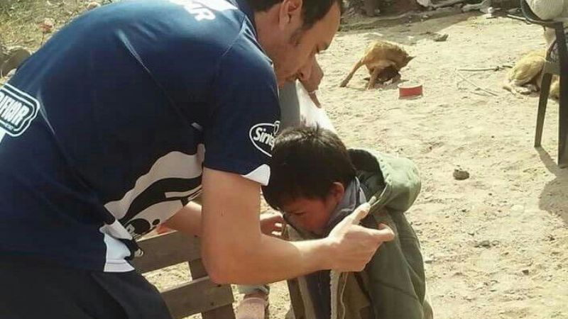 Pobreza que golpea y solidaridad a flor de piel