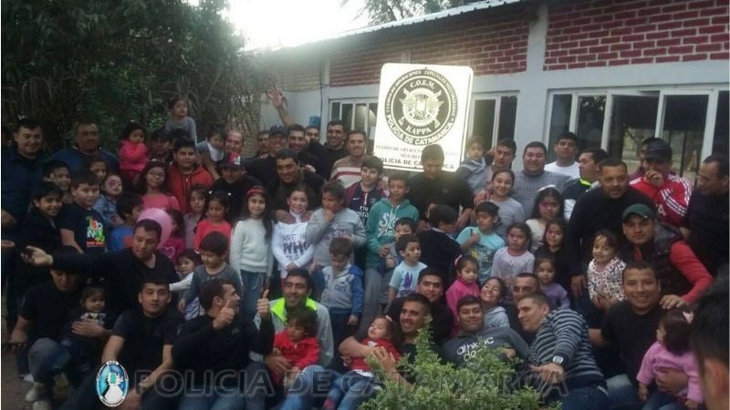 La Policía celebró el Día del Niño