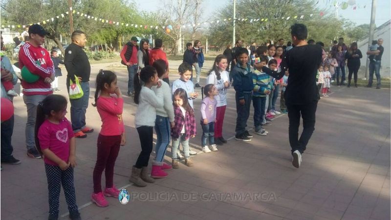 La Policía celebró el Día del Niño