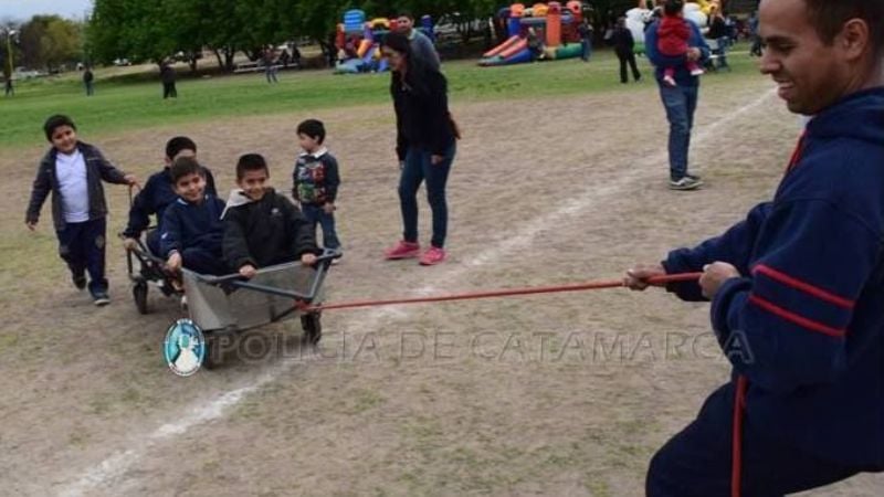 La Policía celebró el Día del Niño