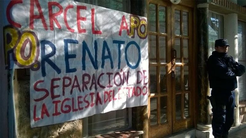 Preparan escrache en la Fiscalía contra el cura Rasguido