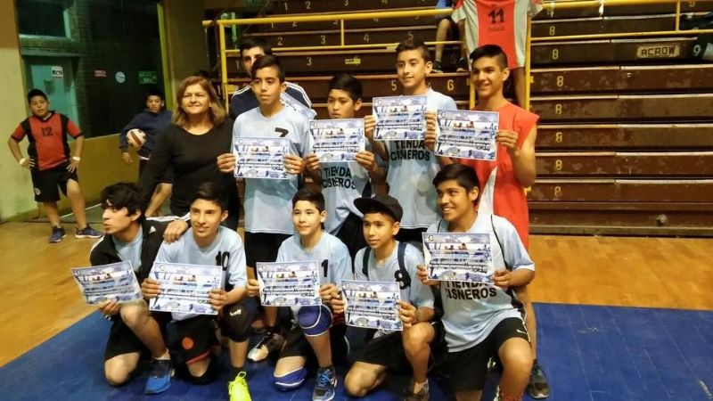 Voley y básquet con clasificados para los “Evita”
