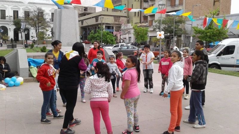 Colorida jornada de niños y adolescentes misioneros