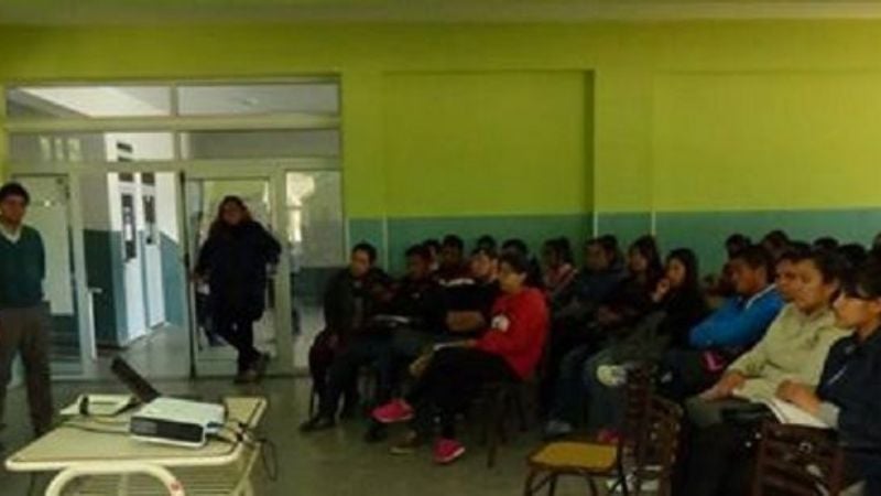 Charla informativa en el IES Andalgalá