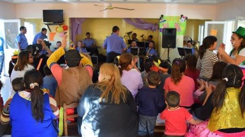 Festejos por el día del Niño en el Centro de Desarrollo Infantil