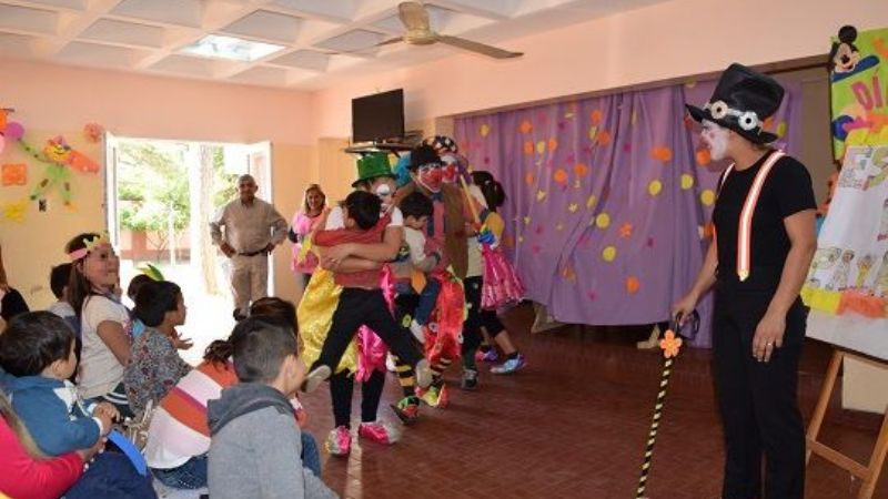 Festejos por el día del Niño en el Centro de Desarrollo Infantil