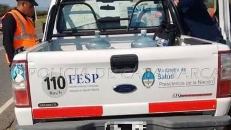 Camionetas de Chagas transportaban droga