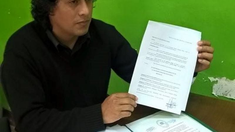 Concejal denunció que no lo dejan trabajar