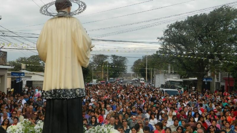 Continúan las festividades de San Cayetano en capilla del sector sur