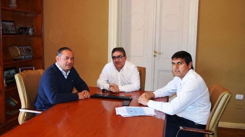 Jalil recibió a concejal del FCS