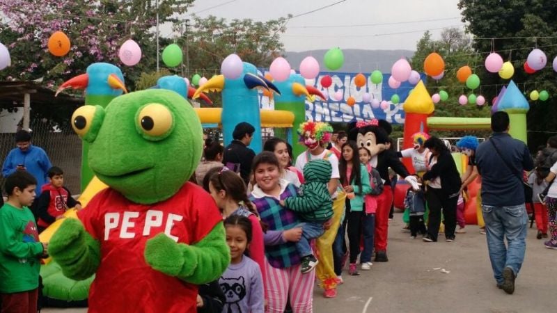 La Generación Intermedia del PJ festejó junto a los niños