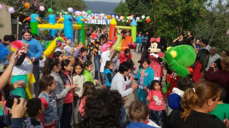 La Generación Intermedia del PJ festejó junto a los niños