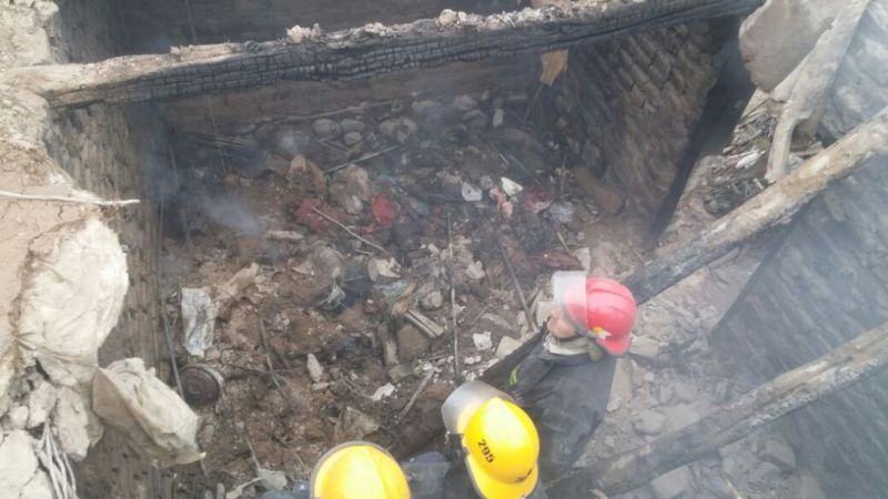 “Todo lo que tenía adentro fue consumido por las llamas”