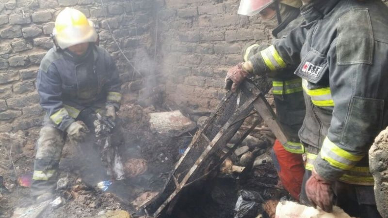“Todo lo que tenía adentro fue consumido por las llamas”