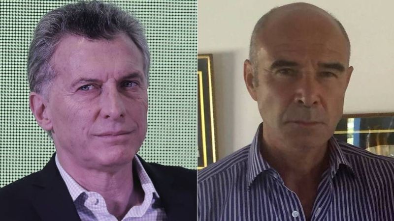 Macri recibió a Gómez Centurión en la Quinta de Olivos