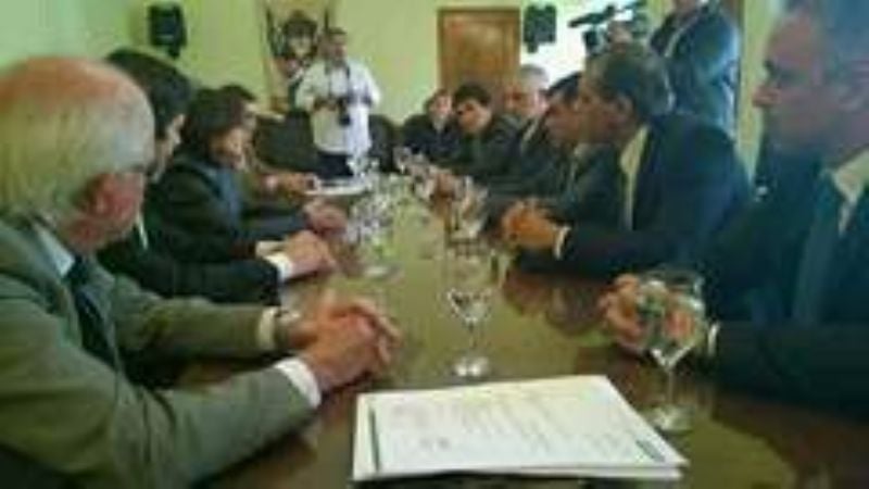 Obra de riego para Mutquín y otras localidades