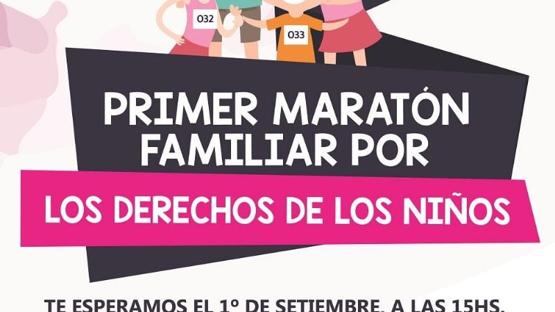 “Maratón familiar” por los Derechos de los Niños
