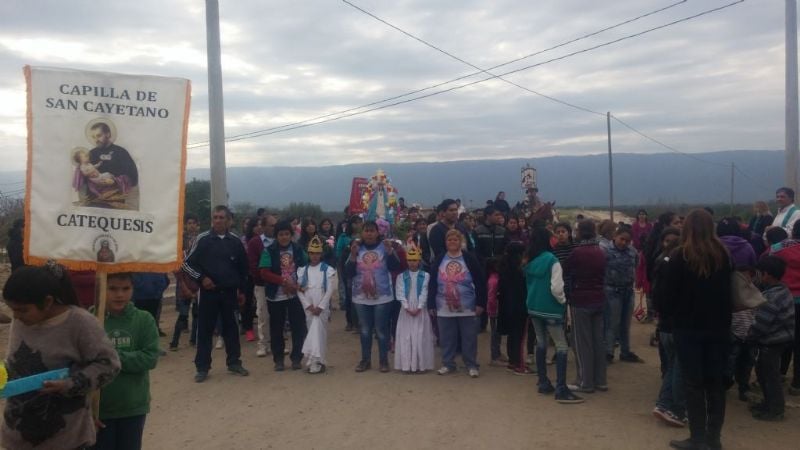 Cientos de chicos celebraron al Divino Niño Jesús en Villa Eumelia