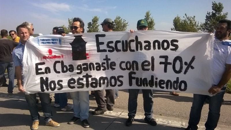 Tamberos pidieron medidas al gobierno por los precios de la leche