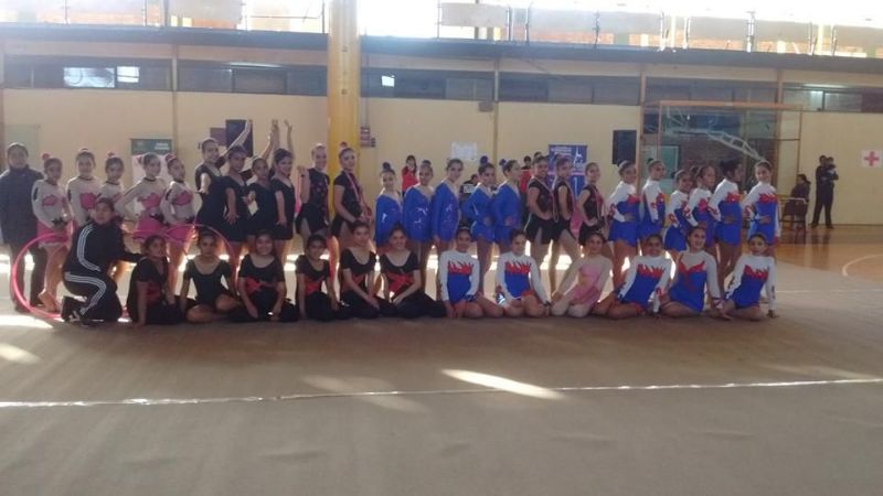 La gimnasia rítmica tiene seleccionado para los “Evita”