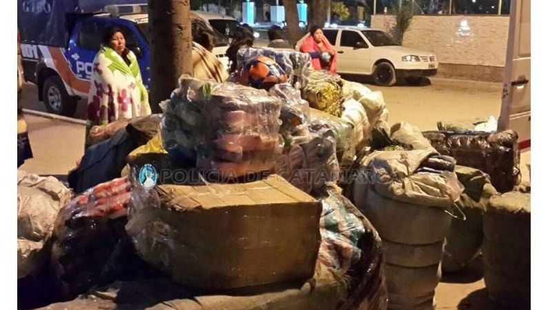 Secuestran mercadería ilegal