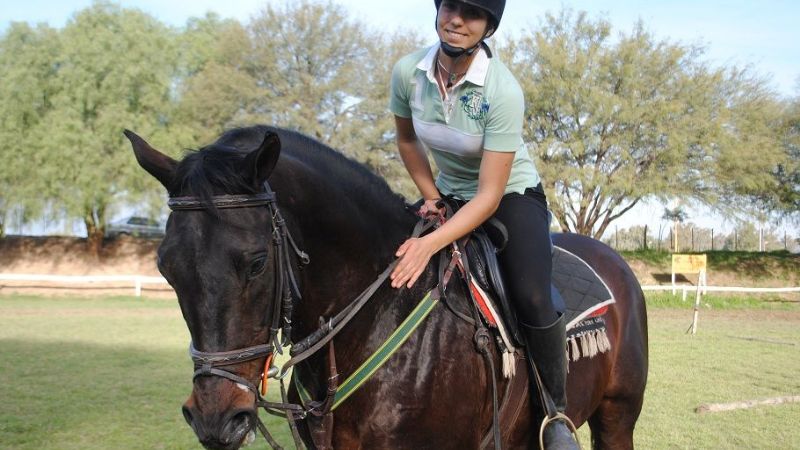 Valentina Piccirillo, primera catamarqueña campeona de salto hípico