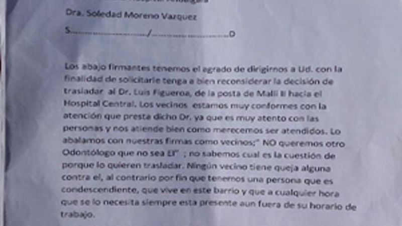 Vecinos tomaron la posta sanitaria