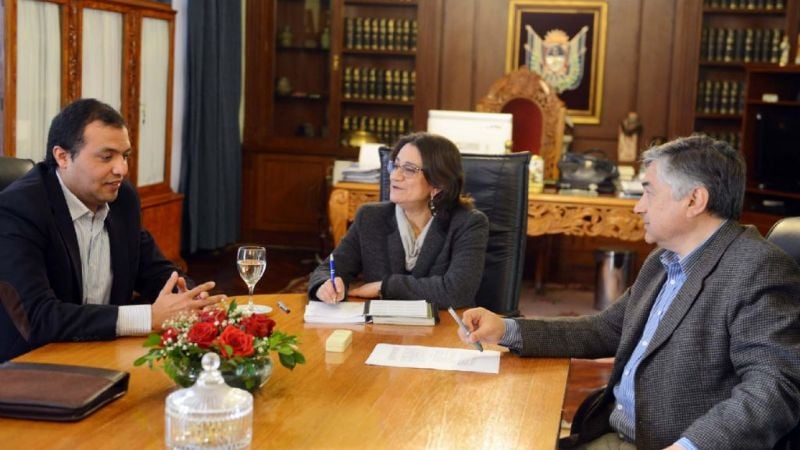 Convenio para obras en beneficio de Santa María