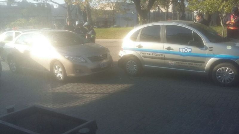 Choque en pleno centro complica el tránsito